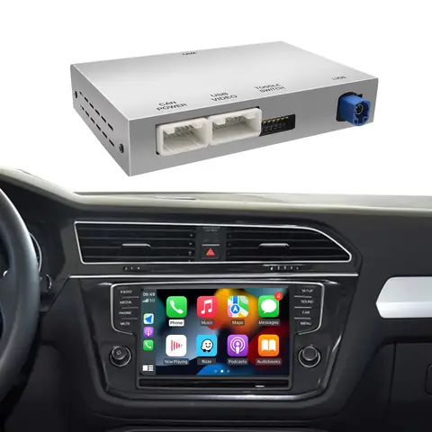 Wireless Carplay Android Auto for Volkswagen GTI Golf7 Tiguan Passat B8 Teramont Polo MIBI System Support Mirror Link Multimedia