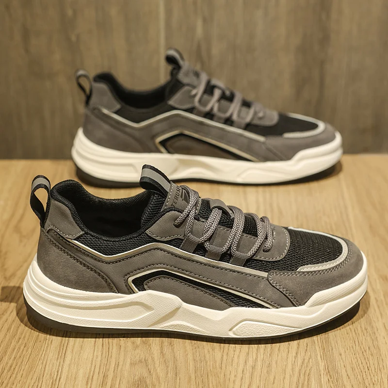 Trendy Two-tone Men Sport Shoes Hollow Mesh Ventilation Soft Sole Anti Slip Casual Sneakers Suitable for Teenagers Daily Outdoor
Trendy Two-tone Men Sport Shoes Hollow Mesh Ventilation Soft Sole Anti Slip Casual Sneakers Suitable for Teenagers Daily Outdoor