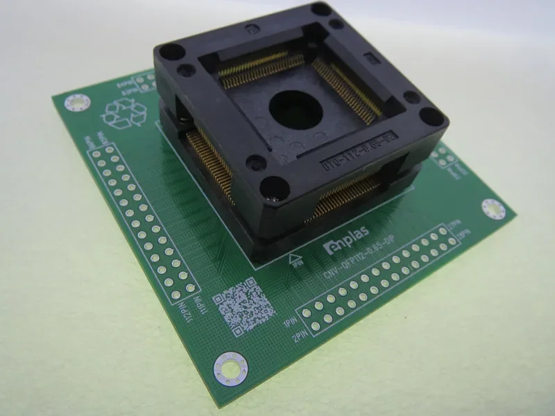 QFP112/DIP LQFP112 TQFP112 Гнездо для проживания позолоченная IC испытательное сиденье Испытательный стенд для гнезда
QFP112/DIP LQFP112 TQFP112 Гнездо для проживания позолоченная IC испытательное сиденье Испытательный стенд для гнезда
