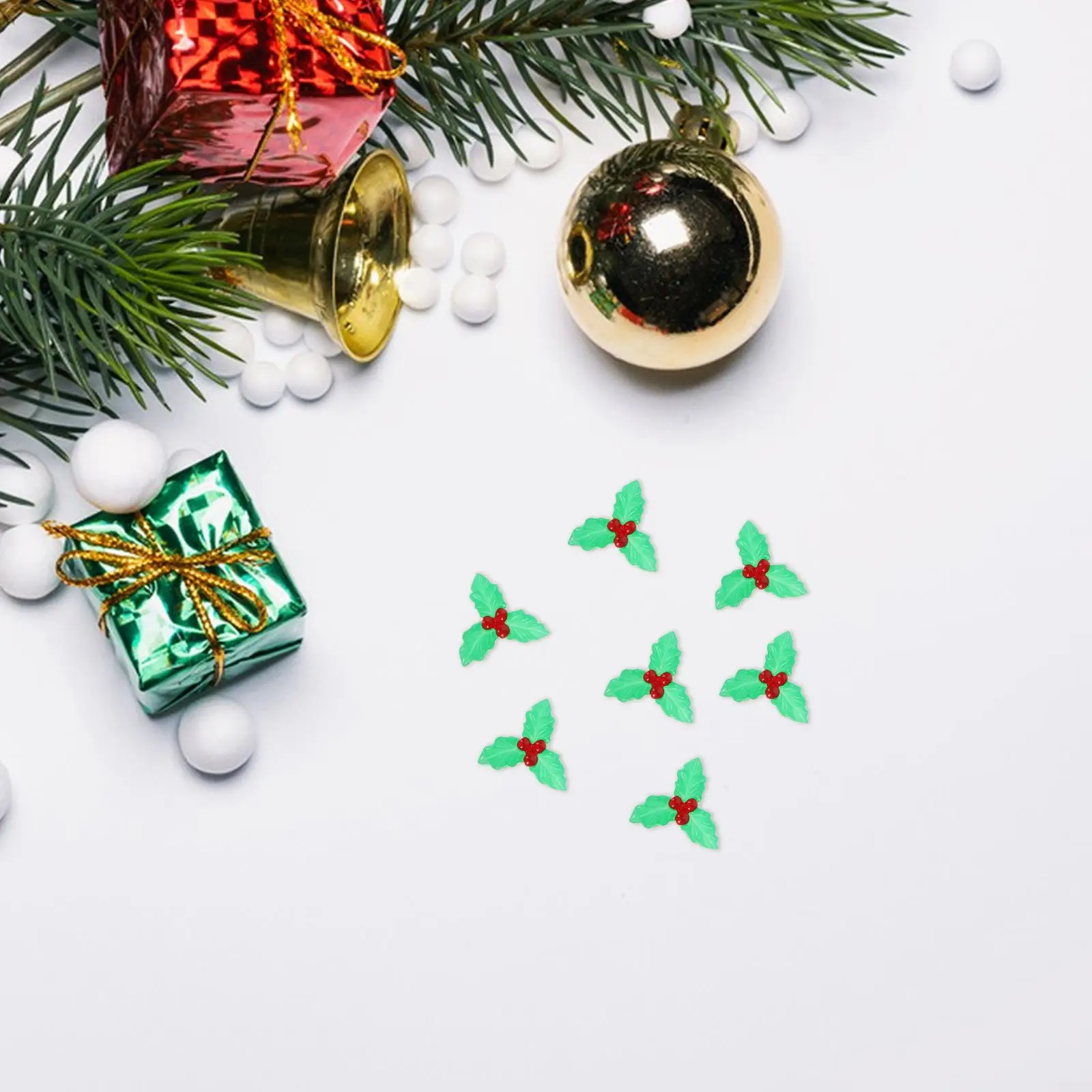 20 Pcs Christmas Holly Berry naments Artificial Leaves Resin Decorations Holiday Supplies Toy Home Wreath Craft
20 Pcs Christmas Holly Berry naments Artificial Leaves Resin Decorations Holiday Supplies Toy Home Wreath Craft