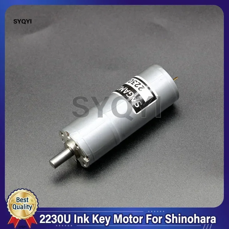 Best Quality 2230U Ink Key Motor 12v For Shinohara Printing Machine Parts
Best Quality 2230U Ink Key Motor 12v For Shinohara Printing Machine Parts 