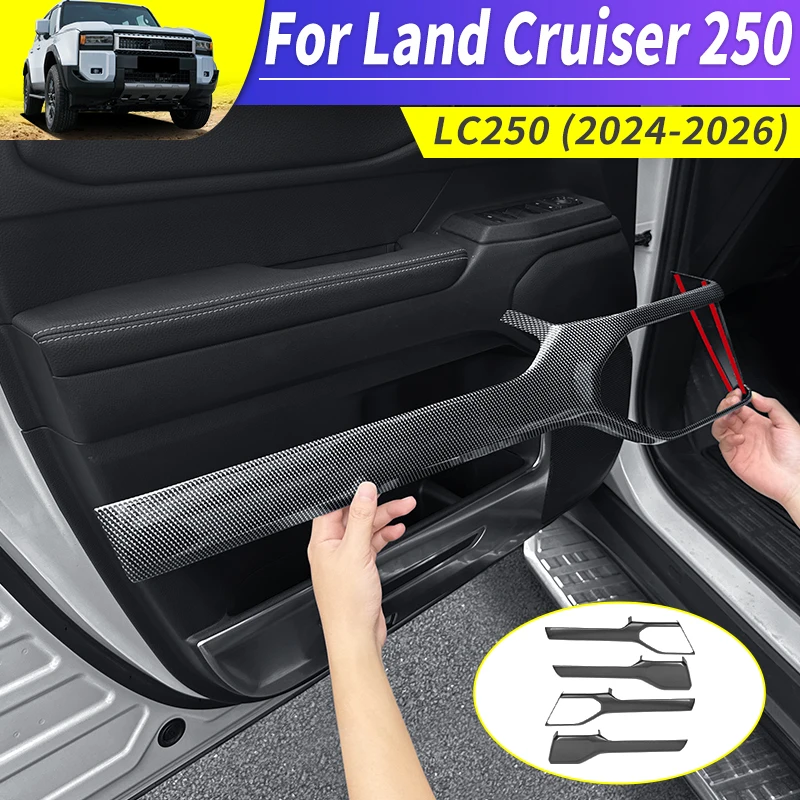 For Toyota Land Cruiser Prado LC 250 2024 2025 Carbon Fiber Style Door Inner Trim Strip Panel Guard Interior Styling Accessories
For Toyota Land Cruiser Prado LC 250 2024 2025 Carbon Fiber Style Door Inner Trim Strip Panel Guard Interior Styling Accessories