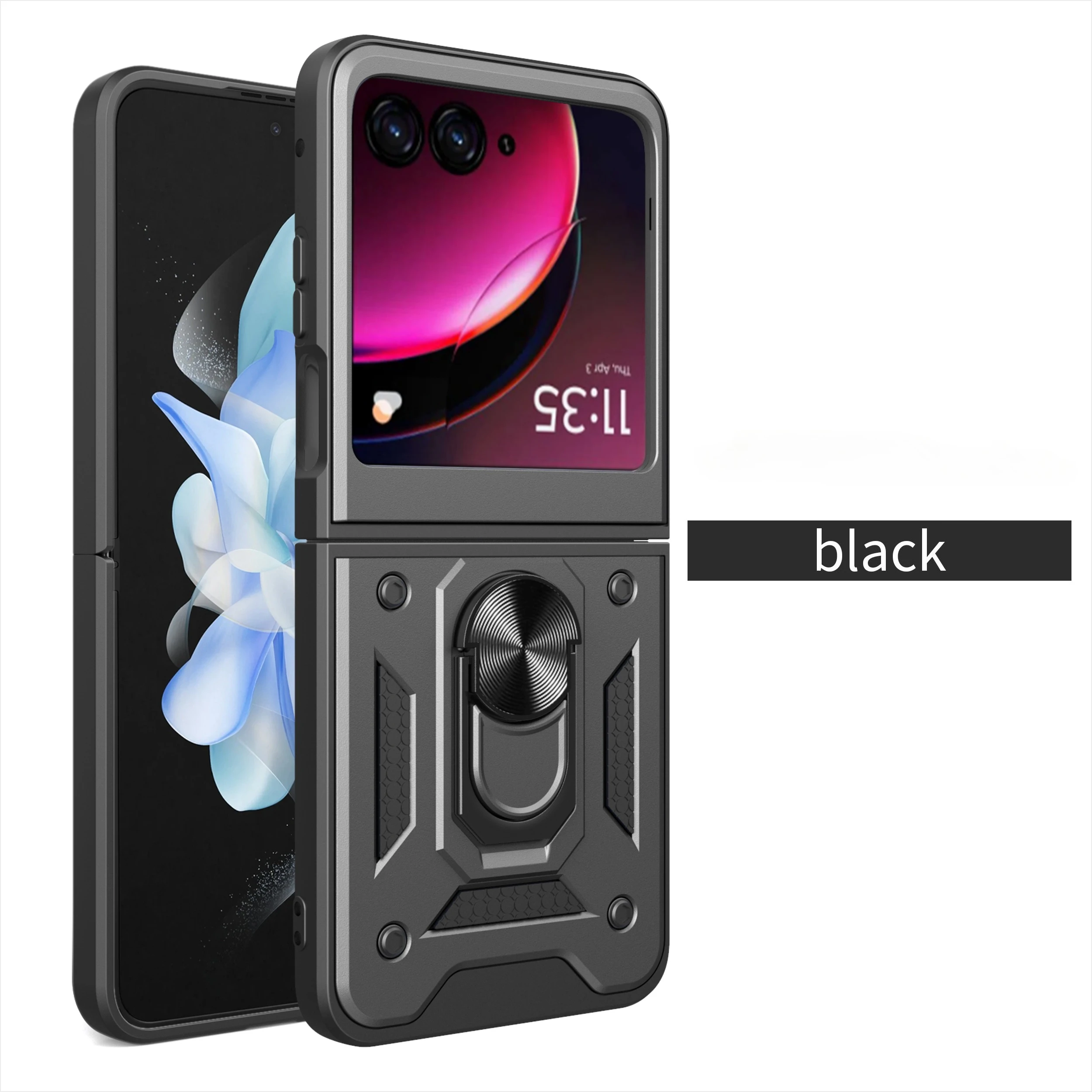 Shockproof Finger Ring Holder Case for MOTOROLA MOTO Razr 70 Ultra 2026 Razr60 Razr 60 50 Razr70 Protection Covers Capa
Shockproof Finger Ring Holder Case for MOTOROLA MOTO Razr 70 Ultra 2026 Razr60 Razr 60 50 Razr70 Protection Covers Capa