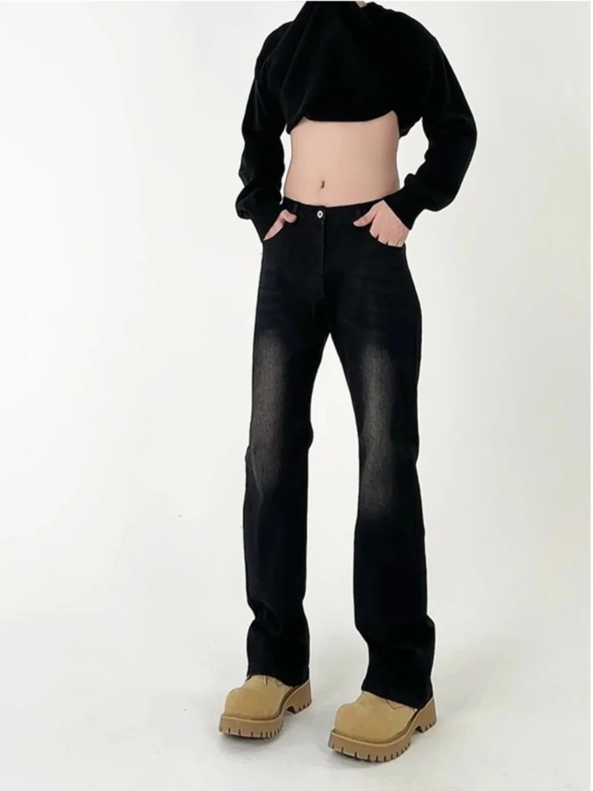 Retro Bla Fce Lined Jeans Men's Autumn Winter High Street Straight Leg Slim Fit Bell Bot Long Trousers Waed Denim
Retro Bla Fce Lined Jeans Men's Autumn Winter High Street Straight Leg Slim Fit Bell Bot Long Trousers Waed Denim