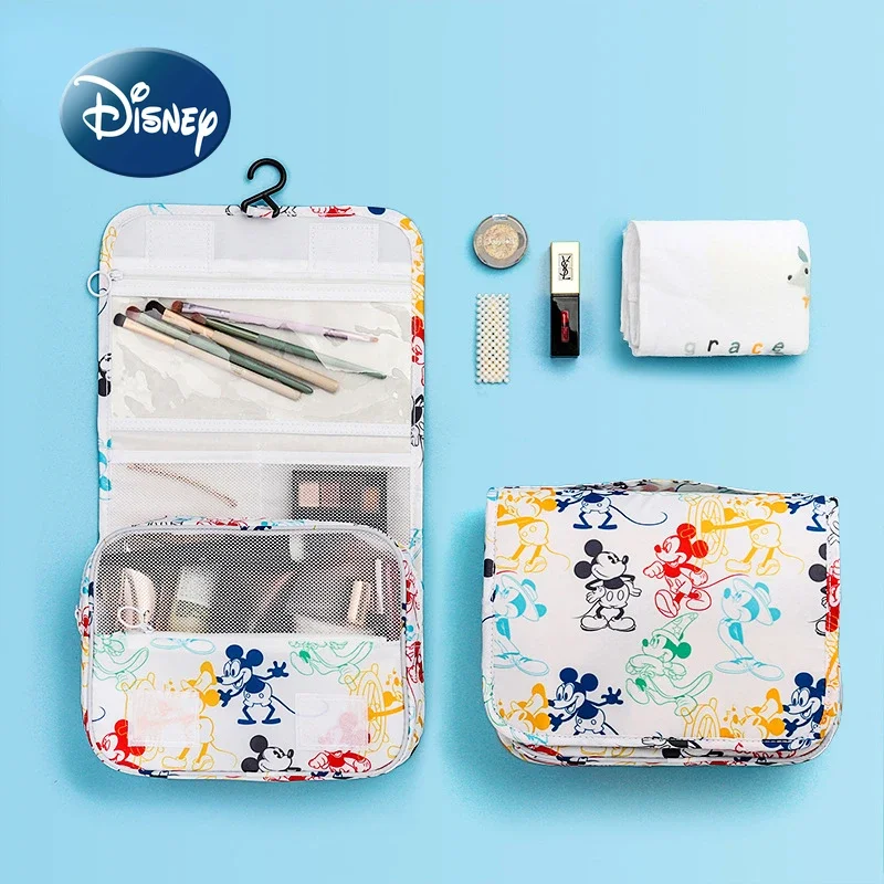 Оригинальная новая косметичка Disney с Микки Маусом, роскошная брендовая модная сумка для губной помады, Вместительная дорожная портативная косметичка для хранения
Оригинальная новая косметичка Disney с Микки Маусом, роскошная брендовая модная сумка для губной помады, Вместительная дорожная портативная косметичка для хранения