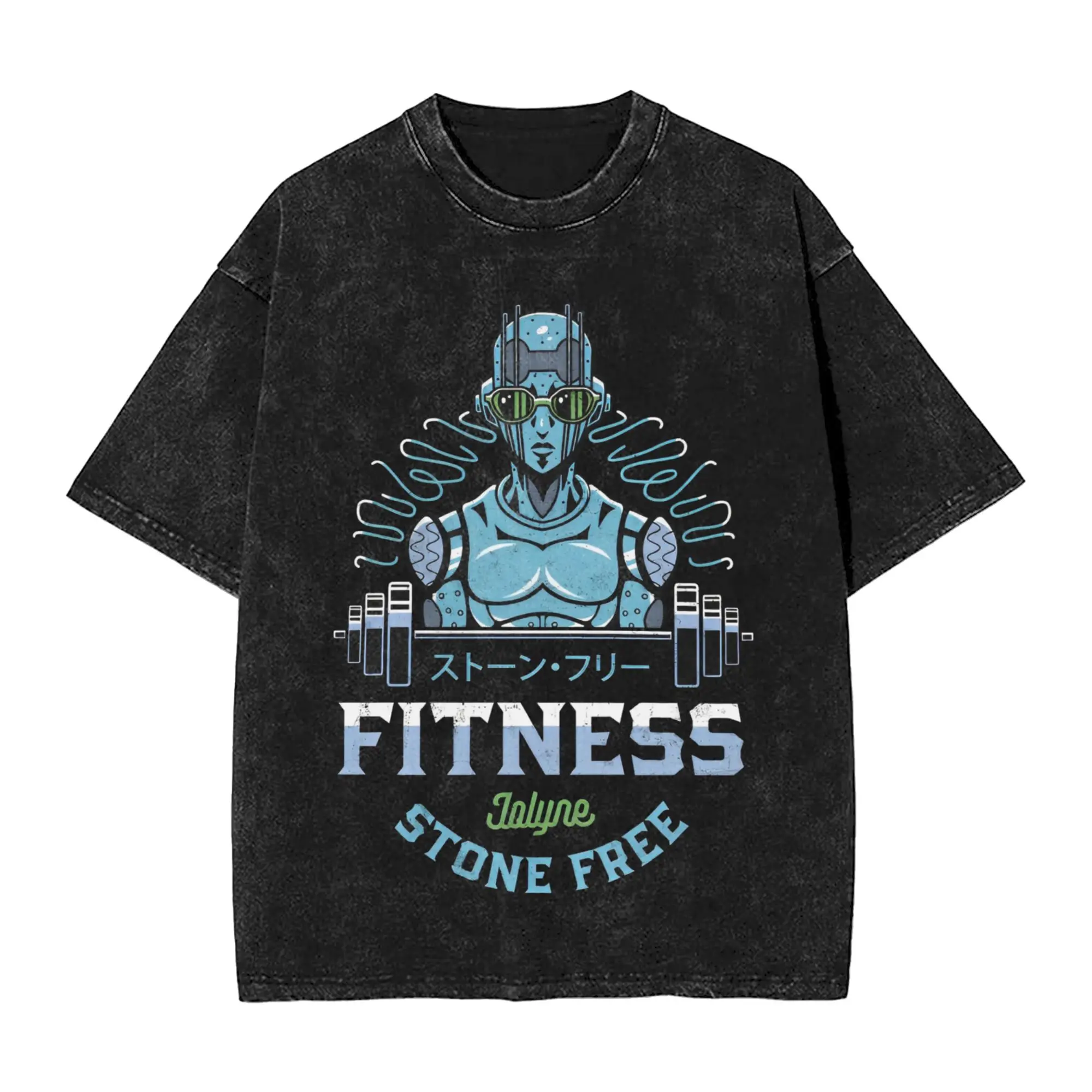 JJBA Anime The Stone Free Fitness Washed T-Shirt Man Streetwear Cotton T Shirts Summer O Neck Tee Shirt Print Plus Size Tops
JJBA Anime The Stone Free Fitness Washed T-Shirt Man Streetwear Cotton T Shirts Summer O Neck Tee Shirt Print Plus Size Tops