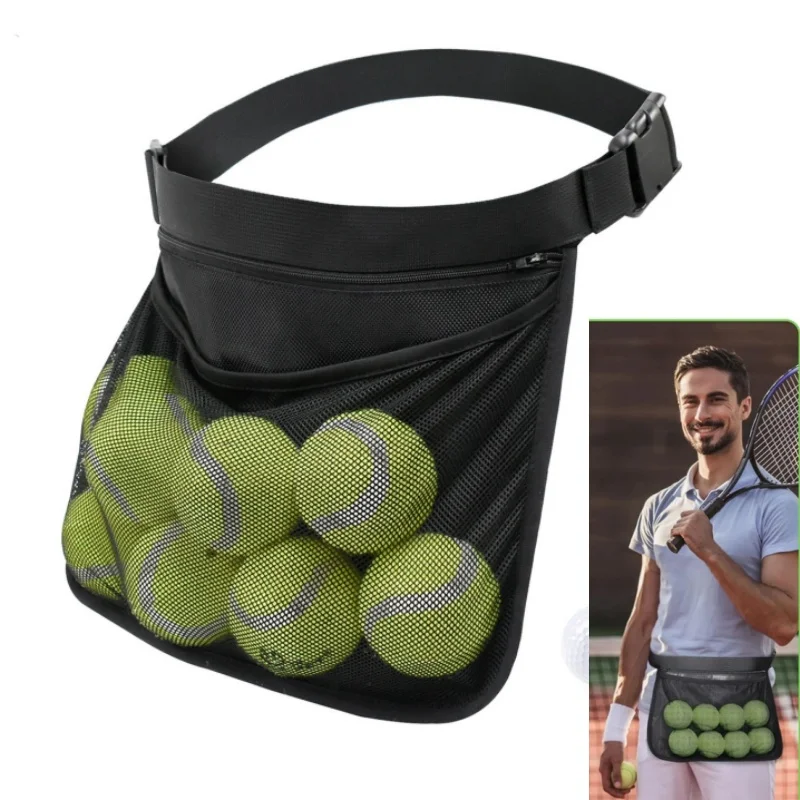 1 PCS Portable Ball Holder Bags for Pingpong Golf Sports Tennis Pickleball Mesh Pouch Adjustable Waist Bag With Pocket & Zipper
1 PCS Portable Ball Holder Bags for Pingpong Golf Sports Tennis Pickleball Mesh Pouch Adjustable Waist Bag With Pocket & Zipper
