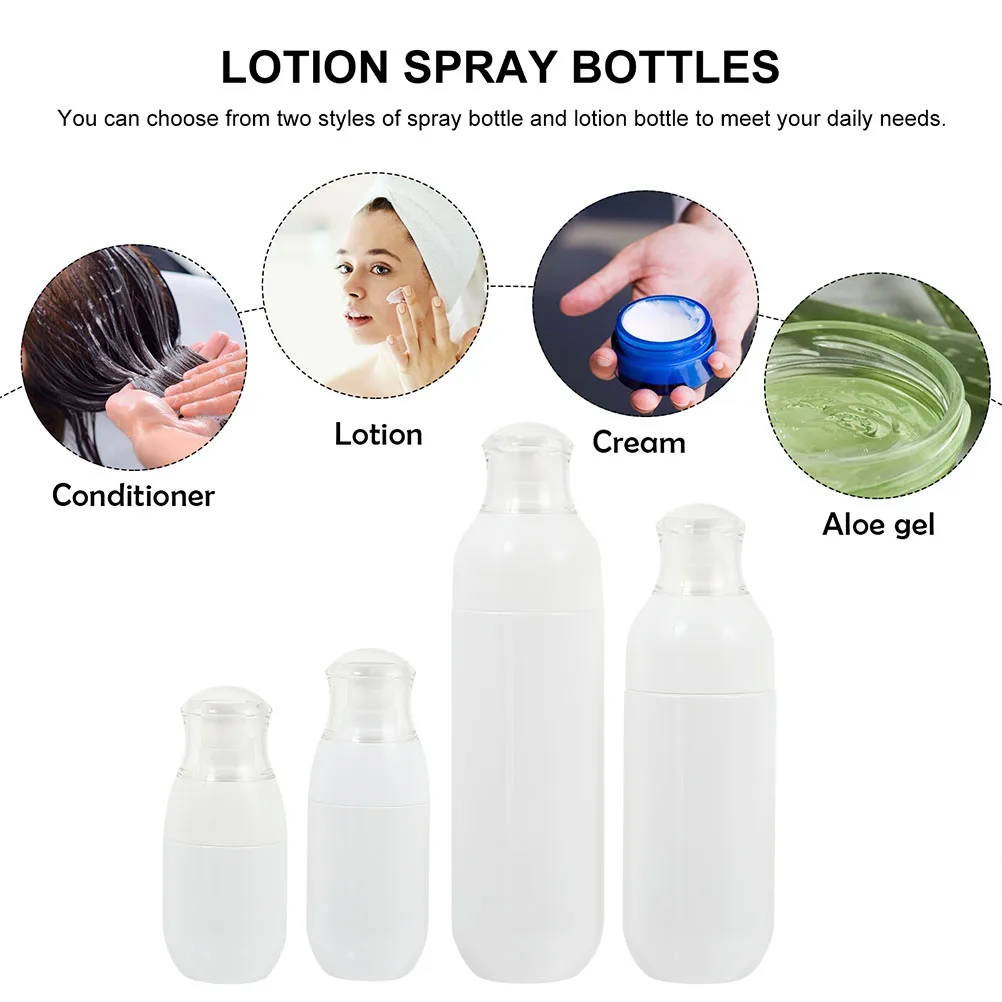 4pcs Press Type Lotion Bottle Plastic Travel Containers Multiple Size Options Durable Quality skincare tools portable cream
4pcs Press Type Lotion Bottle Plastic Travel Containers Multiple Size Options Durable Quality skincare tools portable cream