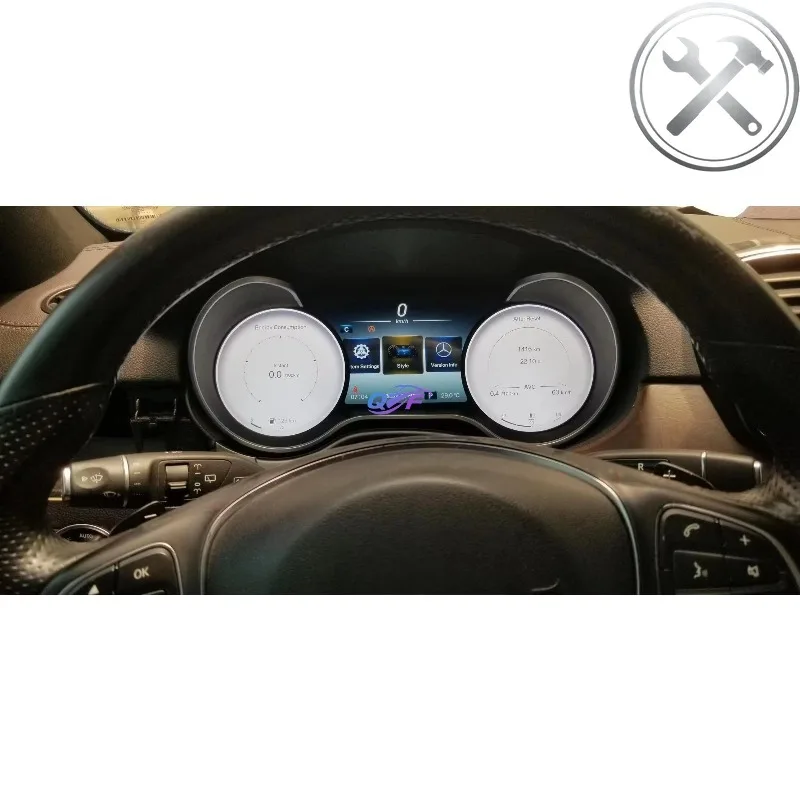Full LCD Digital Virtual Cockpit Dashboard Speedometer Instrument Cluster Auto Interior Upgrade for - ML GL R Class W16
Full LCD Digital Virtual Cockpit Dashboard Speedometer Instrument Cluster Auto Interior Upgrade for - ML GL R Class W16