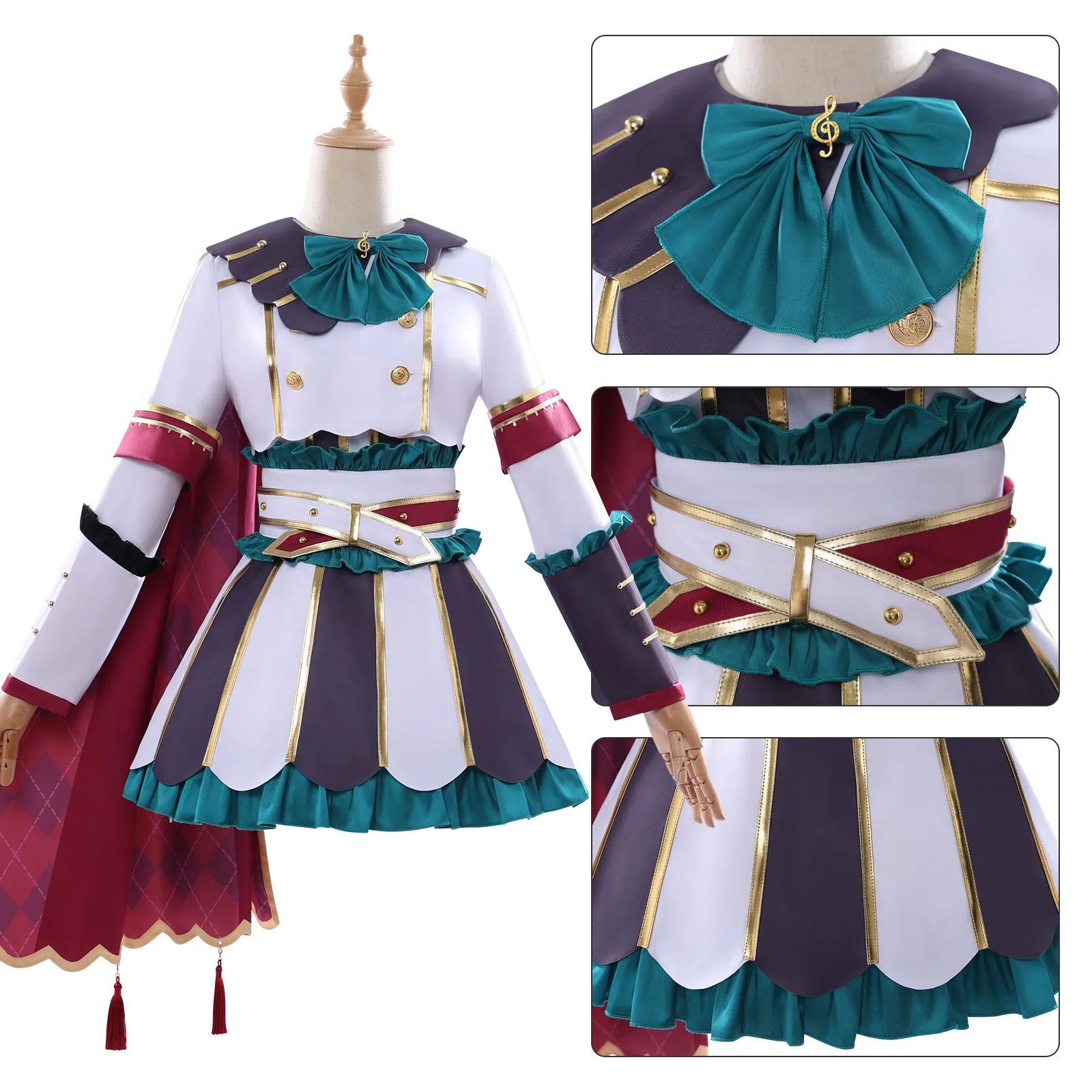 Handmade Cos Outfit: Umamusume Pretty Derby Marche Lorraine Cosplay Costume Racing Outfit Halloween Carnival Party Suit HCos
Handmade Cos Outfit: Umamusume Pretty Derby Marche Lorraine Cosplay Costume Racing Outfit Halloween Carnival Party Suit HCos