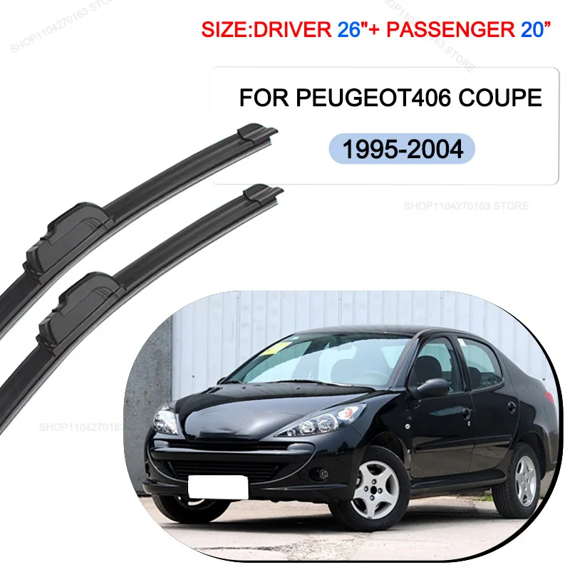 Car Wiper Blades For Peugeot 406 Coupe 1995-2004 Windshield Windscreen Front Window Blades 26"+20" Car Accessories
Car Wiper Blades For Peugeot 406 Coupe 1995-2004 Windshield Windscreen Front Window Blades 26"+20" Car Accessories