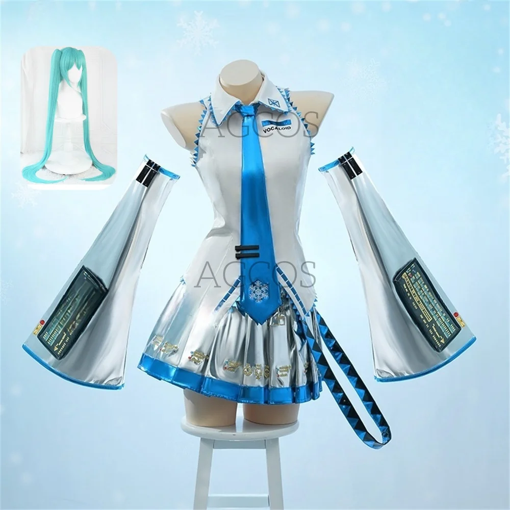 AGCOS Snow Mikku Косплей Аниме Mikuu JK Формула Комплекты одежды Парик Униформа MIKUU Косплей Костюм
AGCOS Snow Mikku Косплей Аниме Mikuu JK Формула Комплекты одежды Парик Униформа MIKUU Косплей Костюм