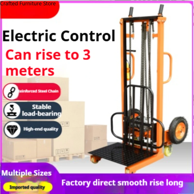 Electric Stacker Forklift Truck Tire Small-scale Loading Forklift Truck Unloading Commercial Furniture Carrello Elevatore ZY60CC
Electric Stacker Forklift Truck Tire Small-scale Loading Forklift Truck Unloading Commercial Furniture Carrello Elevatore ZY60CC