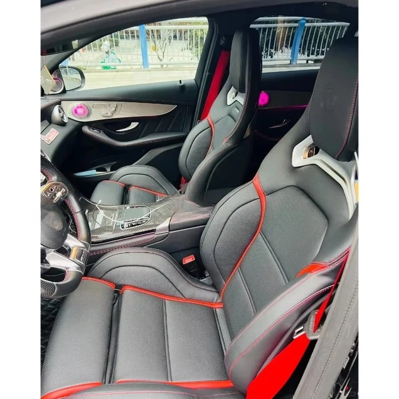 For Benz A45 CLA45 W176 W177 Recaro Black Leather Bucket Seats Front Double-Row Heated Seats Modified Car Seats
For Benz A45 CLA45 W176 W177 Recaro Black Leather Bucket Seats Front Double-Row Heated Seats Modified Car Seats