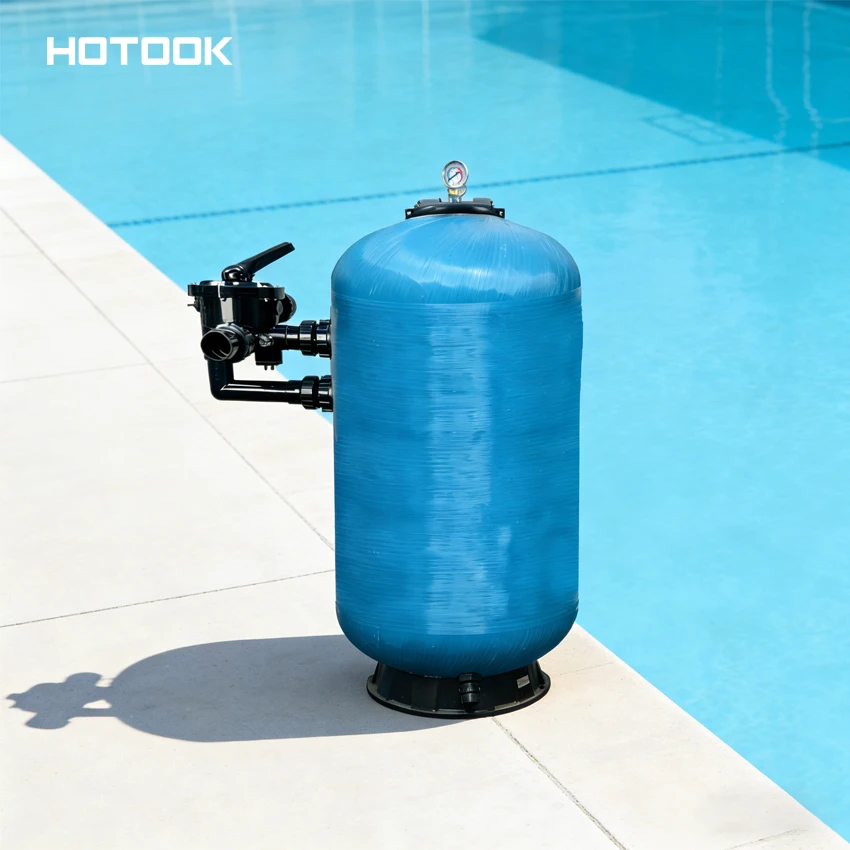 HOTOOK Deep Bed Fiberglass Sand Filter for Pool & Water Treatment High Flow 4.5m/h 400mm Diameter 1300mm Height
HOTOOK Deep Bed Fiberglass Sand Filter for Pool & Water Treatment High Flow 4.5m/h 400mm Diameter 1300mm Height