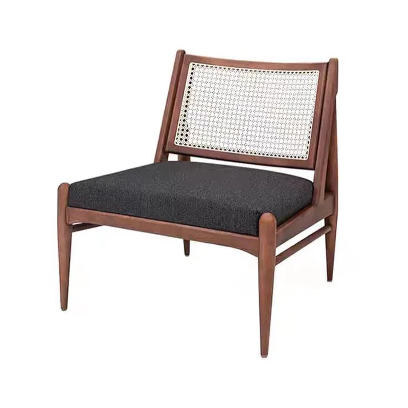 Ваби-песочный ветер, креативный одноместный диван-кресло из массива дерева из ротанга, скандинавское кресло для переговоров в чайной комнате, кресло для отдыха
Ваби-песочный ветер, креативный одноместный диван-кресло из массива дерева из ротанга, скандинавское кресло для переговоров в чайной комнате, кресло для отдыха