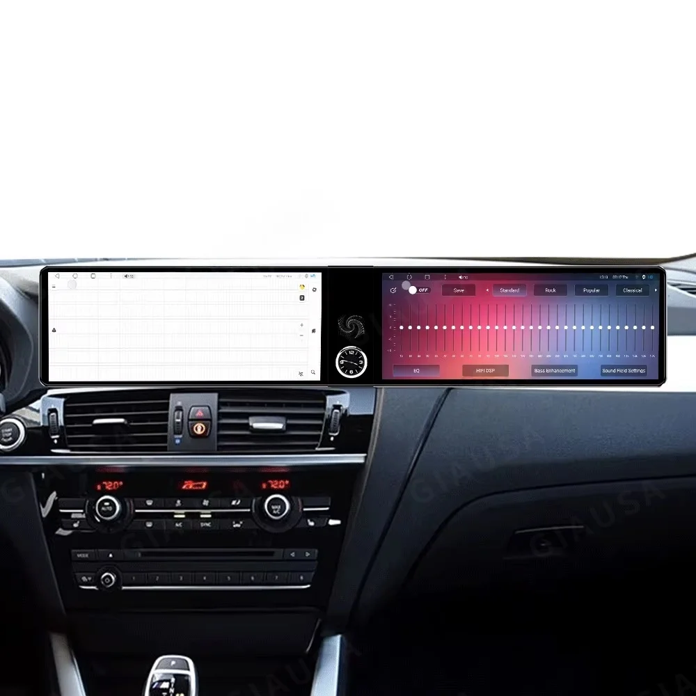 Dual Screen 12.3'' Car Radio For BMW X3 X4 F25 F26 2014- 2017 2018 Car Multimedia Video Player GPS Navigation Carplay Unit Auto
Dual Screen 12.3'' Car Radio For BMW X3 X4 F25 F26 2014- 2017 2018 Car Multimedia Video Player GPS Navigation Carplay Unit Auto