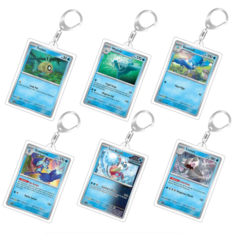 For Pokemon Elf Qikchu Quaquaval Cetitan Milotic Shellos Feebas Self Made Acrylic Cartoon Anime Keychain Pendant 5Cm Toy Gift
For Pokemon Elf Qikchu Quaquaval Cetitan Milotic Shellos Feebas Self Made Acrylic Cartoon Anime Keychain Pendant 5Cm Toy Gift