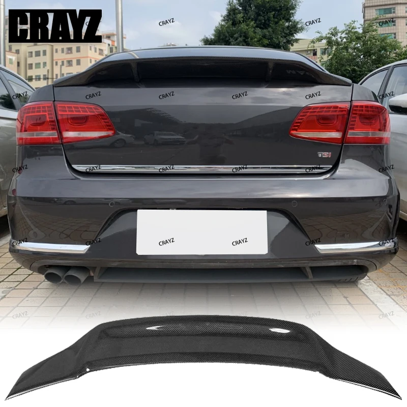 Для Volkswagen VW Passat B7 2012-2016 гг., 100% глянцевый черный/кованый настоящий углеродное волокно, высококачественный задний спойлер, крышка багажника, стиль R
Для Volkswagen VW Passat B7 2012-2016 гг., 100% глянцевый черный/кованый настоящий углеродное волокно, высококачественный задний спойлер, крышка багажника, стиль R