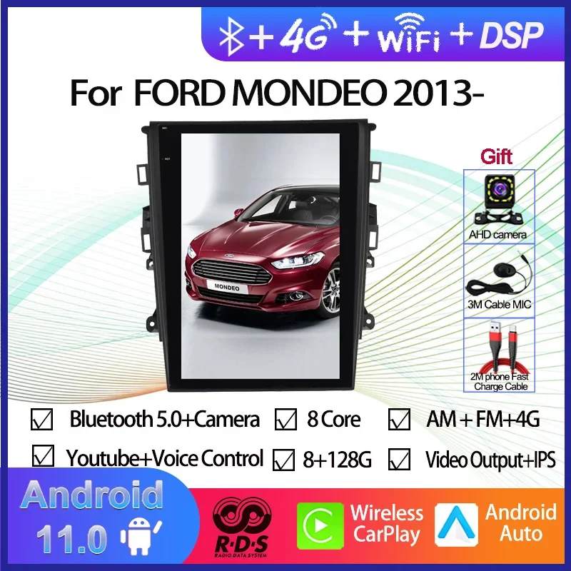 12,1-дюймовый экран в стиле Tesla Android 11, автомобильный GPS-навигатор для Ford MONDEO 2013-2021, авторадио, стерео, мультимедийный плеер, головное устройство
12,1-дюймовый экран в стиле Tesla Android 11, автомобильный GPS-навигатор для Ford MONDEO 2013-2021, авторадио, стерео, мультимедийный плеер, головное устройство