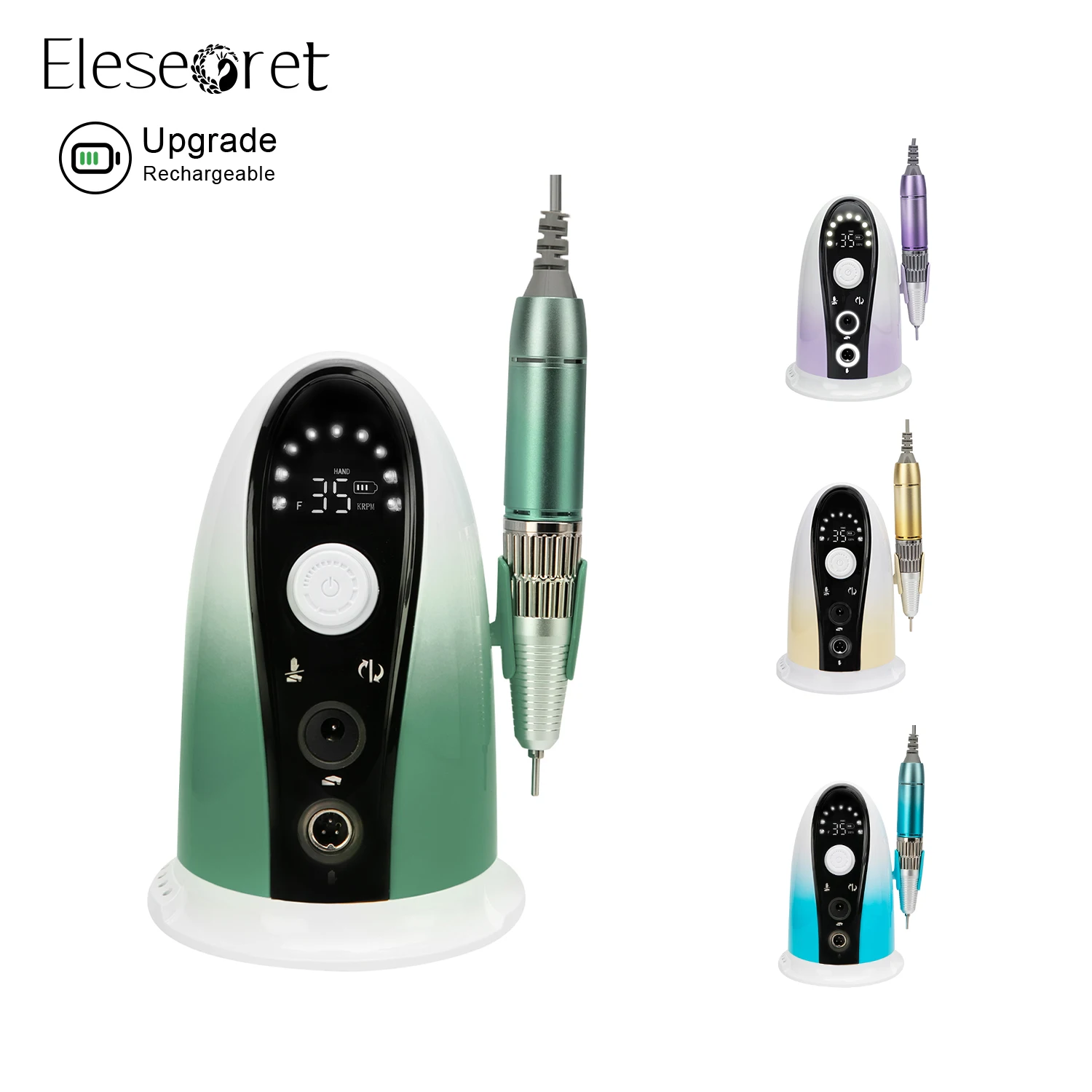 Hot Sale High Quality Nail Drill Machine Rechargeable Free Bits Set Low Cost Professional Cordless Electric Nail Drill Machine
Hot Sale High Quality Nail Drill Machine Rechargeable Free Bits Set Low Cost Professional Cordless Electric Nail Drill Machine