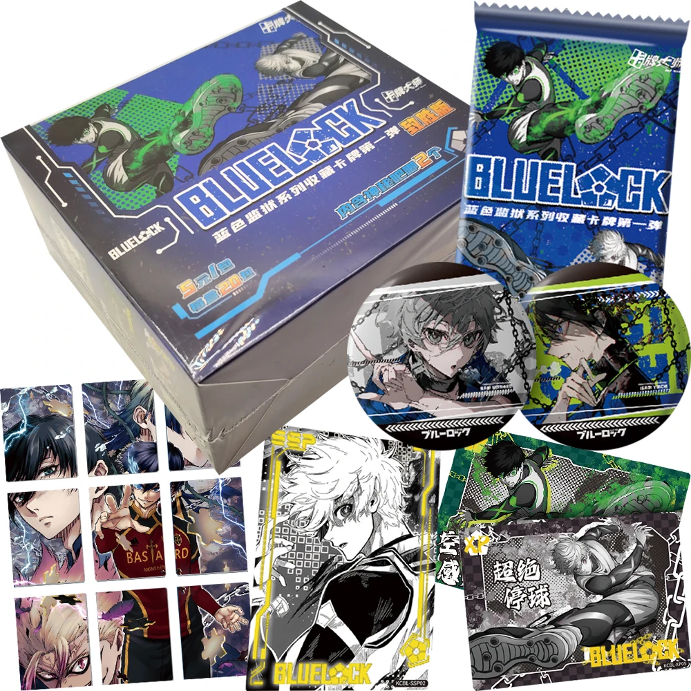 Japanese Anime Blue Lock Collection Cards Rin Itoshi Nagi Seishiro Hot Young Bloods Exquisite Peripheral Cards Children Toy Gift
Japanese Anime Blue Lock Collection Cards Rin Itoshi Nagi Seishiro Hot Young Bloods Exquisite Peripheral Cards Children Toy Gift