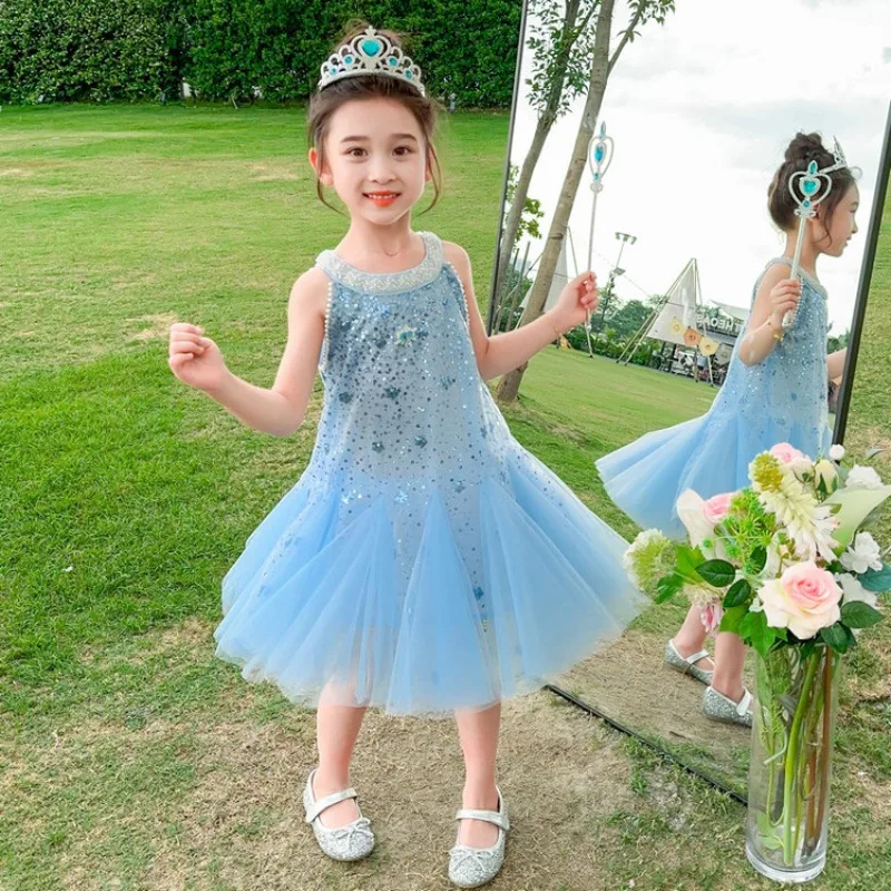 baby Girls' beautiful dress summer 2026 new summer children's sequin princess dress sleeveless vest skirt fairy
baby Girls' beautiful dress summer 2026 new summer children's sequin princess dress sleeveless vest skirt fairy