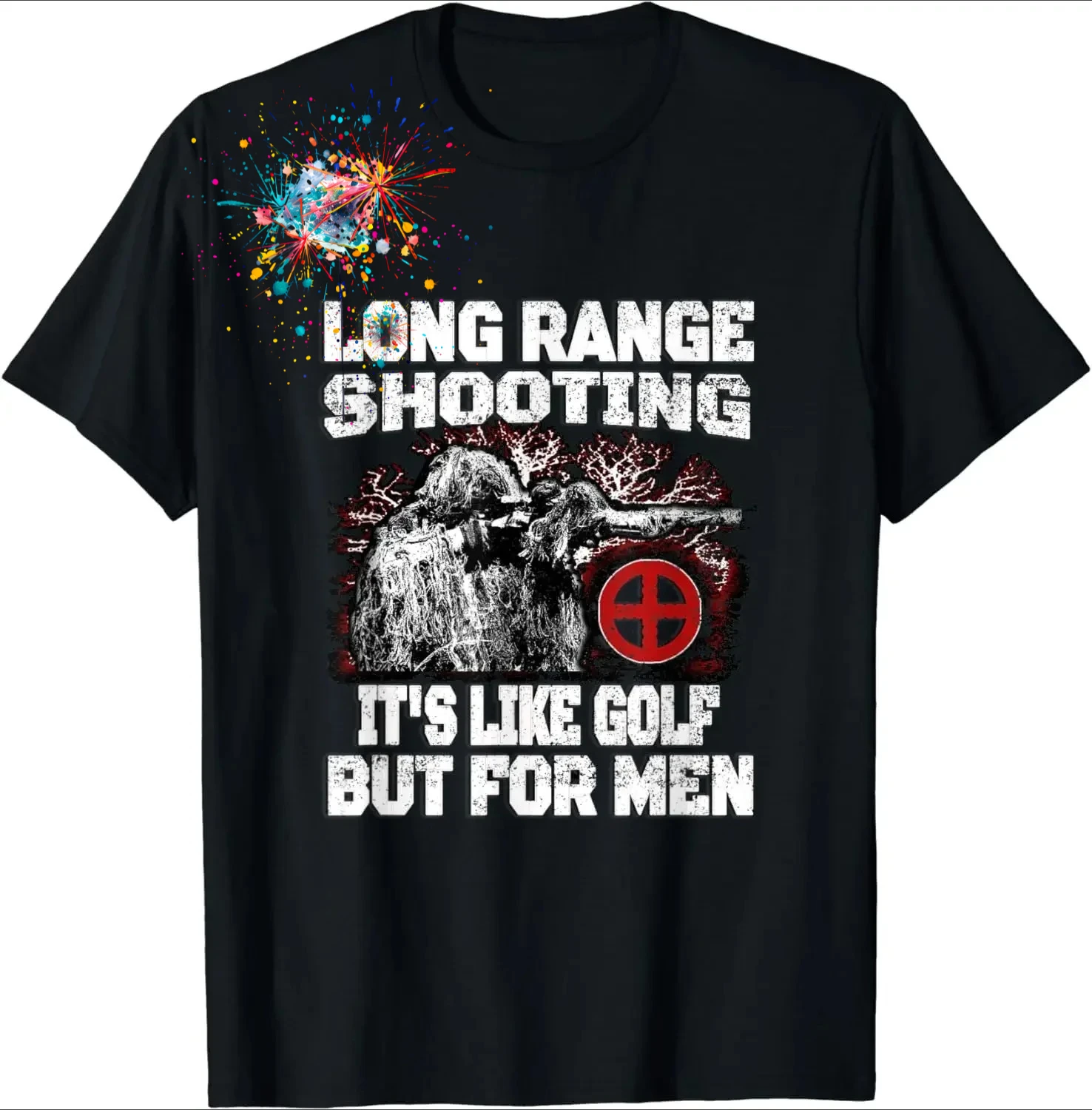 Long Range Shooting Funny Sniper Gifts T-Shirt 100% Cotton O-Neck Summer Short Sleeve Casual Mens T-shirt Size S-3XL
Long Range Shooting Funny Sniper Gifts T-Shirt 100% Cotton O-Neck Summer Short Sleeve Casual Mens T-shirt Size S-3XL