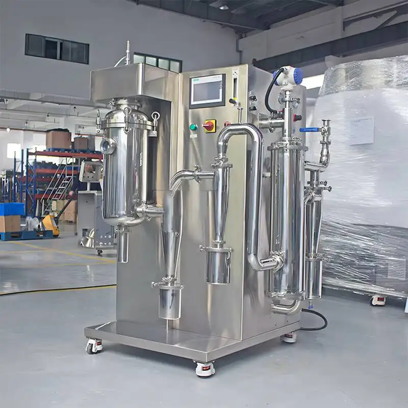 Small Atomizer Drying Machine Make Infant Milk Egg Powder High Efficiency Closed Spray Dryer Stainless Steel Lab 2Liter
Small Atomizer Drying Machine Make Infant Milk Egg Powder High Efficiency Closed Spray Dryer Stainless Steel Lab 2Liter