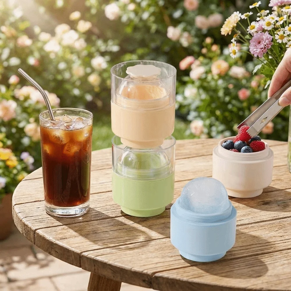 Practical 6cm Ice Ball Mold Plastic Quick-freezing Ice Sphere Mold Leak-proof Press Ice Ball Maker Kitchen
Practical 6cm Ice Ball Mold Plastic Quick-freezing Ice Sphere Mold Leak-proof Press Ice Ball Maker Kitchen