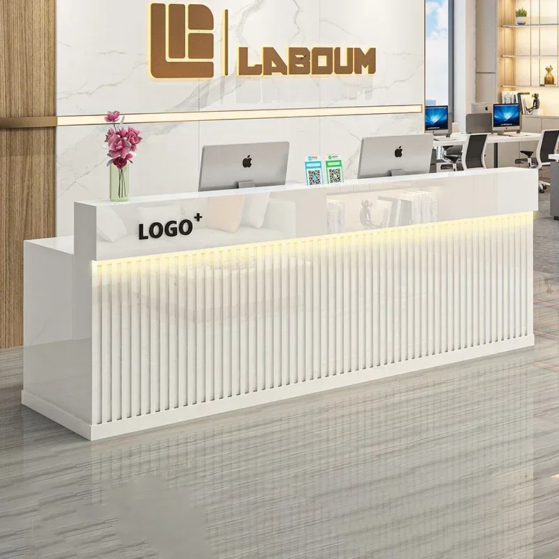 Customization Display Reception Desks Beauty Simple Trendy Reception Desks Aesthetic Mostrador Recepción Commercial Furniture
Customization Display Reception Desks Beauty Simple Trendy Reception Desks Aesthetic Mostrador Recepción Commercial Furniture