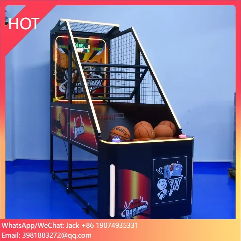 Indoor Sports Amusement Street Basketball Game Center Coin Operated Basketball Arcade Game Machine for Sale
Indoor Sports Amusement Street Basketball Game Center Coin Operated Basketball Arcade Game Machine for Sale