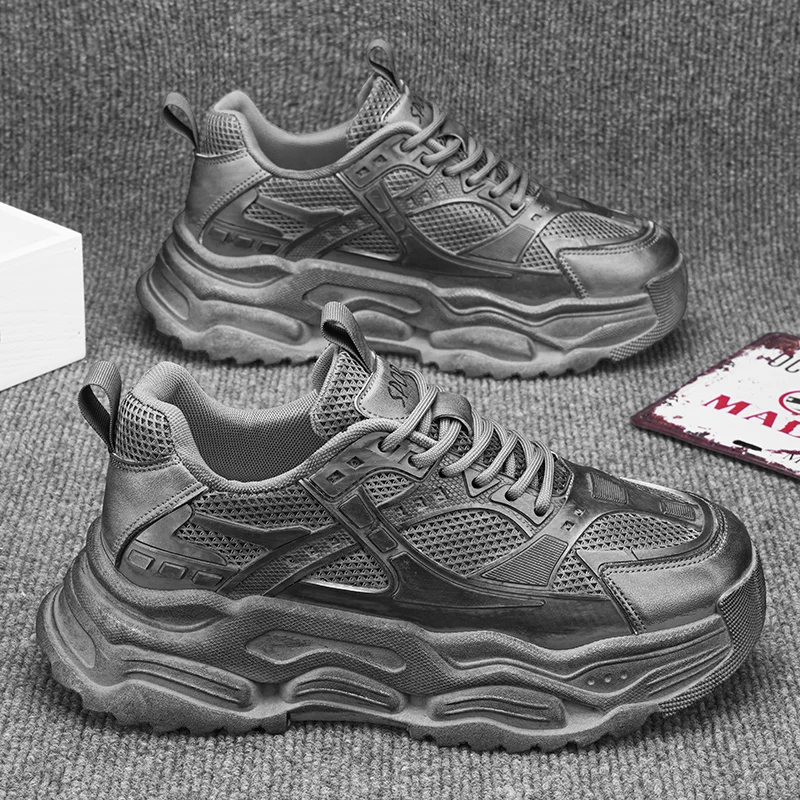 New Fashion Breathable Mesh Male Walking Sneakers Casual Daddy Shoes Lightweight Sports Running Shoes Men Sneaker
New Fashion Breathable Mesh Male Walking Sneakers Casual Daddy Shoes Lightweight Sports Running Shoes Men Sneaker