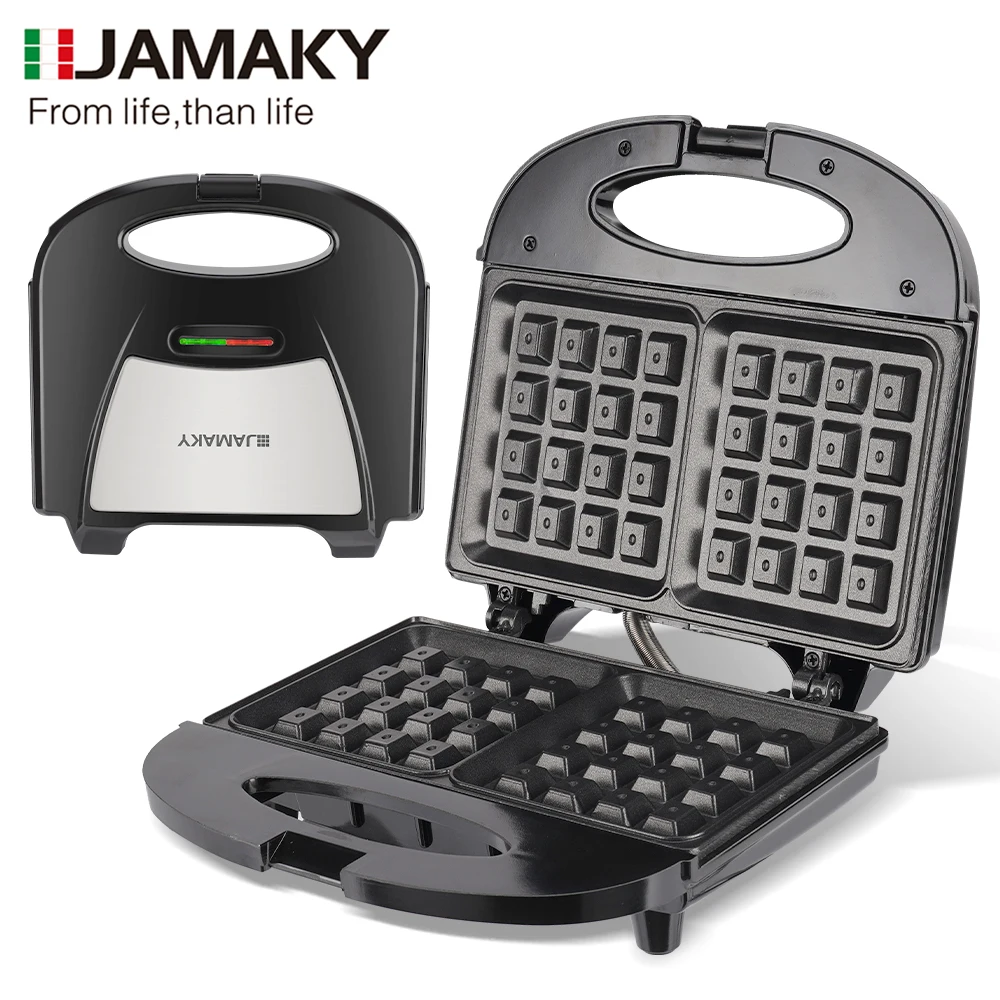 JAMAKY Hot Sale Waffle Maker Home Use Non Stick Toaster Breakfast Square Double Waffle Maker
JAMAKY Hot Sale Waffle Maker Home Use Non Stick Toaster Breakfast Square Double Waffle Maker