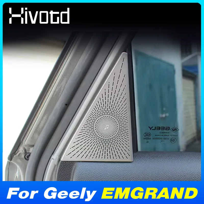 Car Door Panel Speaker Horn Cover Stainless Steel Trim Protective Parts For Geely EMGRAND 2022-2024 Interior Accessories Styling
Car Door Panel Speaker Horn Cover Stainless Steel Trim Protective Parts For Geely EMGRAND 2022-2024 Interior Accessories Styling