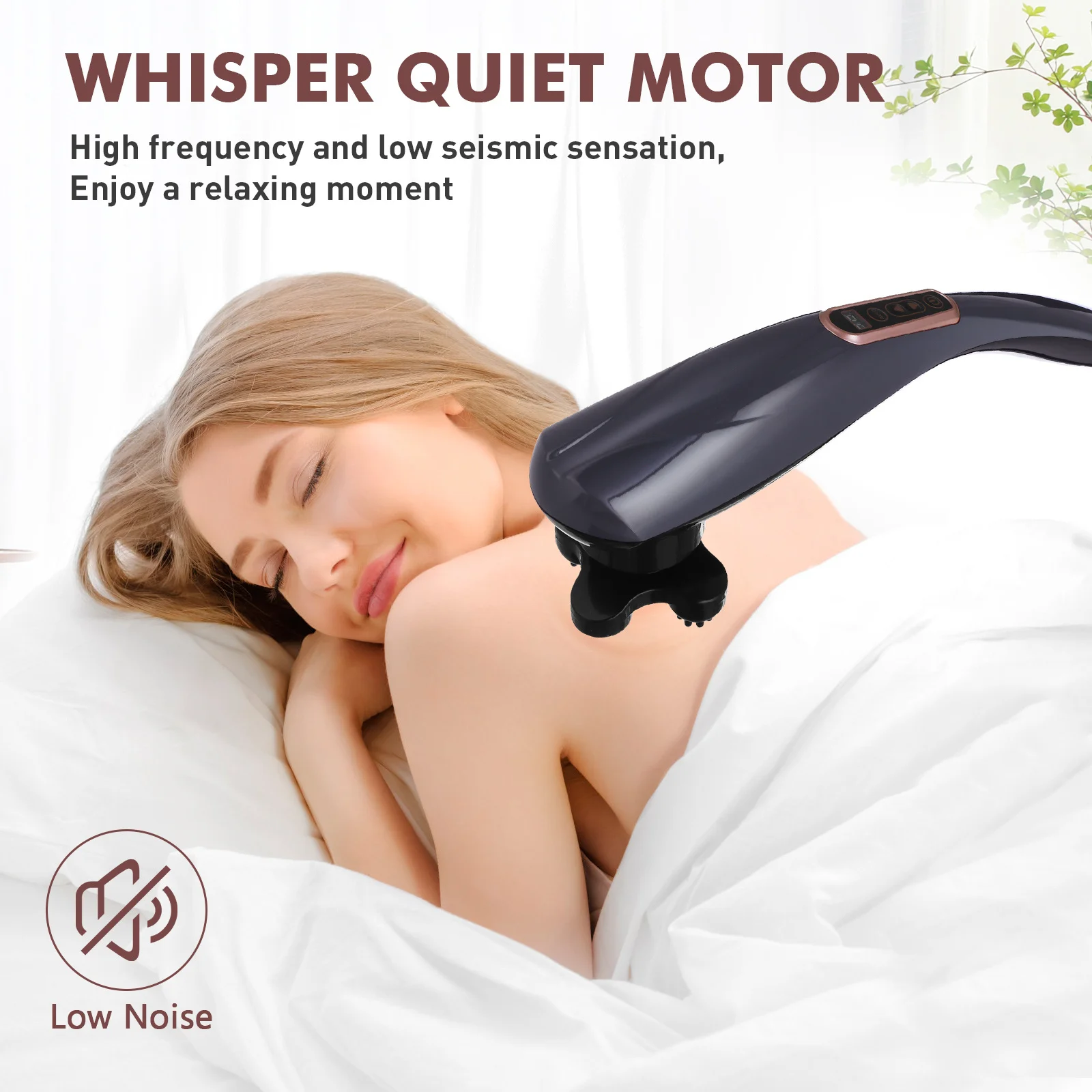 Handheld Massager 10 Intensity Levels 12 Modes Electric Body Massage Tool for Neck Back Shoulder Pain Relief Deep Tissue Muscle
Handheld Massager 10 Intensity Levels 12 Modes Electric Body Massage Tool for Neck Back Shoulder Pain Relief Deep Tissue Muscle