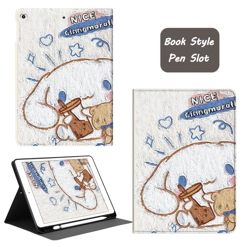 Kawaii Cinnamoroll IPad Case for IPad Pro 11 10th Gen 10.9 Air4/5 Air6 7 Mini7 8.3in 8th/9th Cute Oil Painting Book Tablet Cover
Kawaii Cinnamoroll IPad Case for IPad Pro 11 10th Gen 10.9 Air4/5 Air6 7 Mini7 8.3in 8th/9th Cute Oil Painting Book Tablet Cover