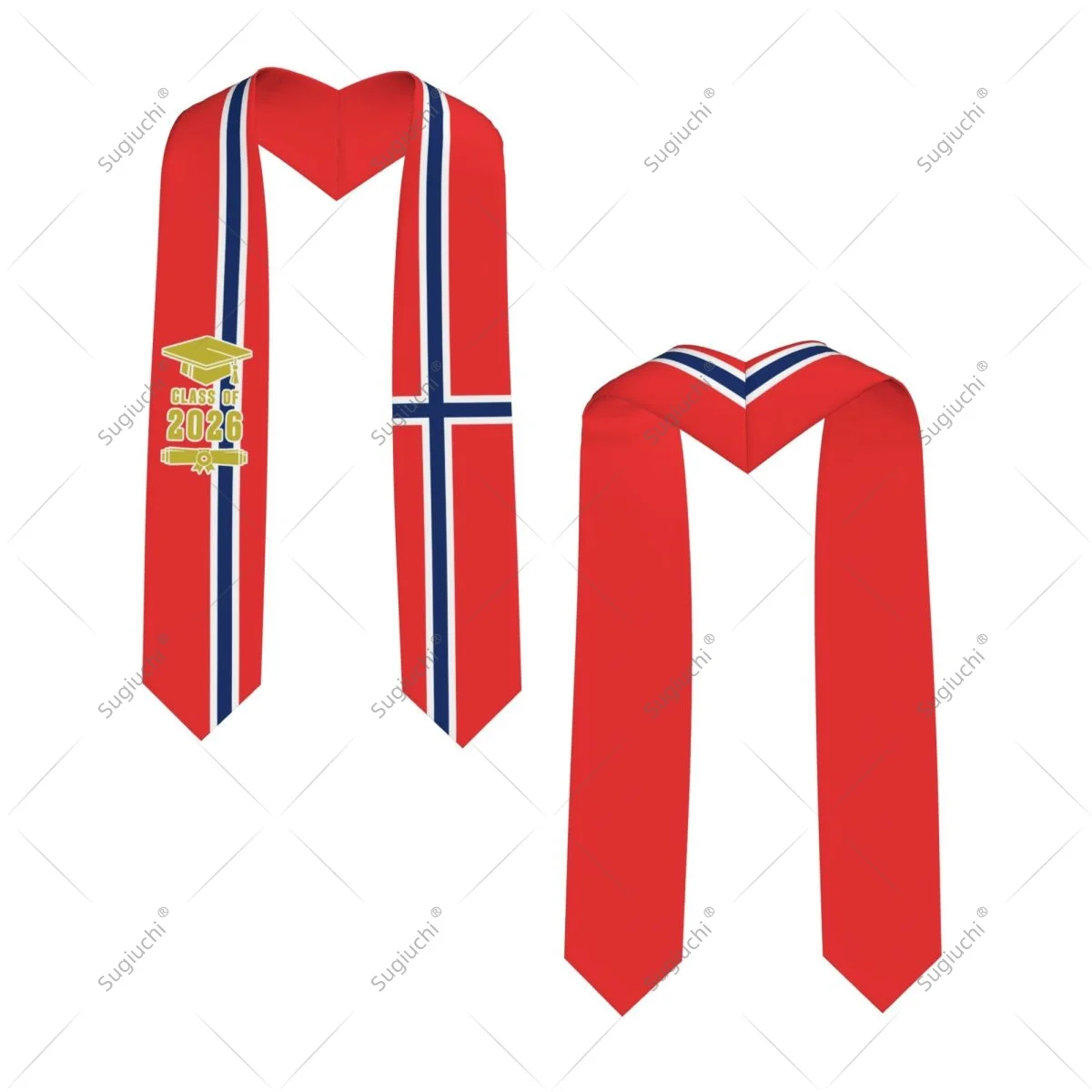 Norway Flag Class Of 2026 Graduation Stole Sash Scarf For International Students Proud Ceremony Adult Unisex
Norway Flag Class Of 2026 Graduation Stole Sash Scarf For International Students Proud Ceremony Adult Unisex