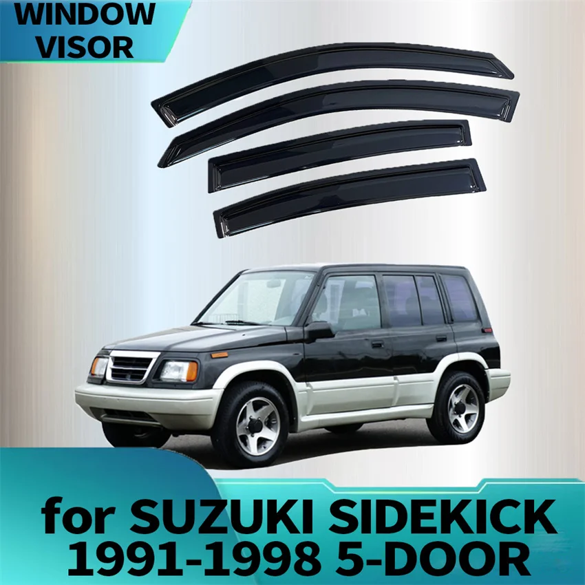 Оконный козырек для SUZUKI SIDEKICK 1991-1998 5-ДВЕРНЫЕ ветровые дефлекторы дождевики дверной козырек вентиляционные шторы Ventvisor
Оконный козырек для SUZUKI SIDEKICK 1991-1998 5-ДВЕРНЫЕ ветровые дефлекторы дождевики дверной козырек вентиляционные шторы Ventvisor
