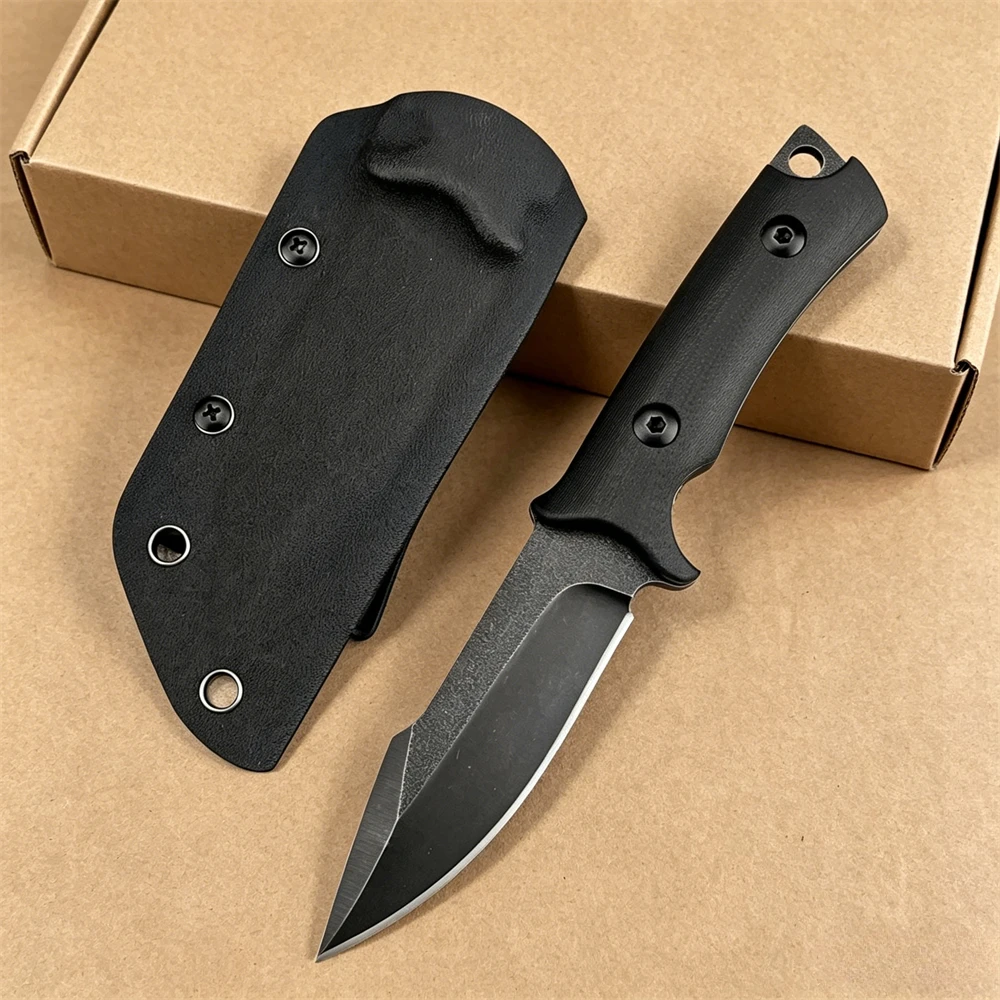 Multifunctional Fixed Blade Knife Stonewashed 5Cr13Mov Blade G10 Handle EDC Outdoor Hiking Survival Tools with Sheath
Multifunctional Fixed Blade Knife Stonewashed 5Cr13Mov Blade G10 Handle EDC Outdoor Hiking Survival Tools with Sheath