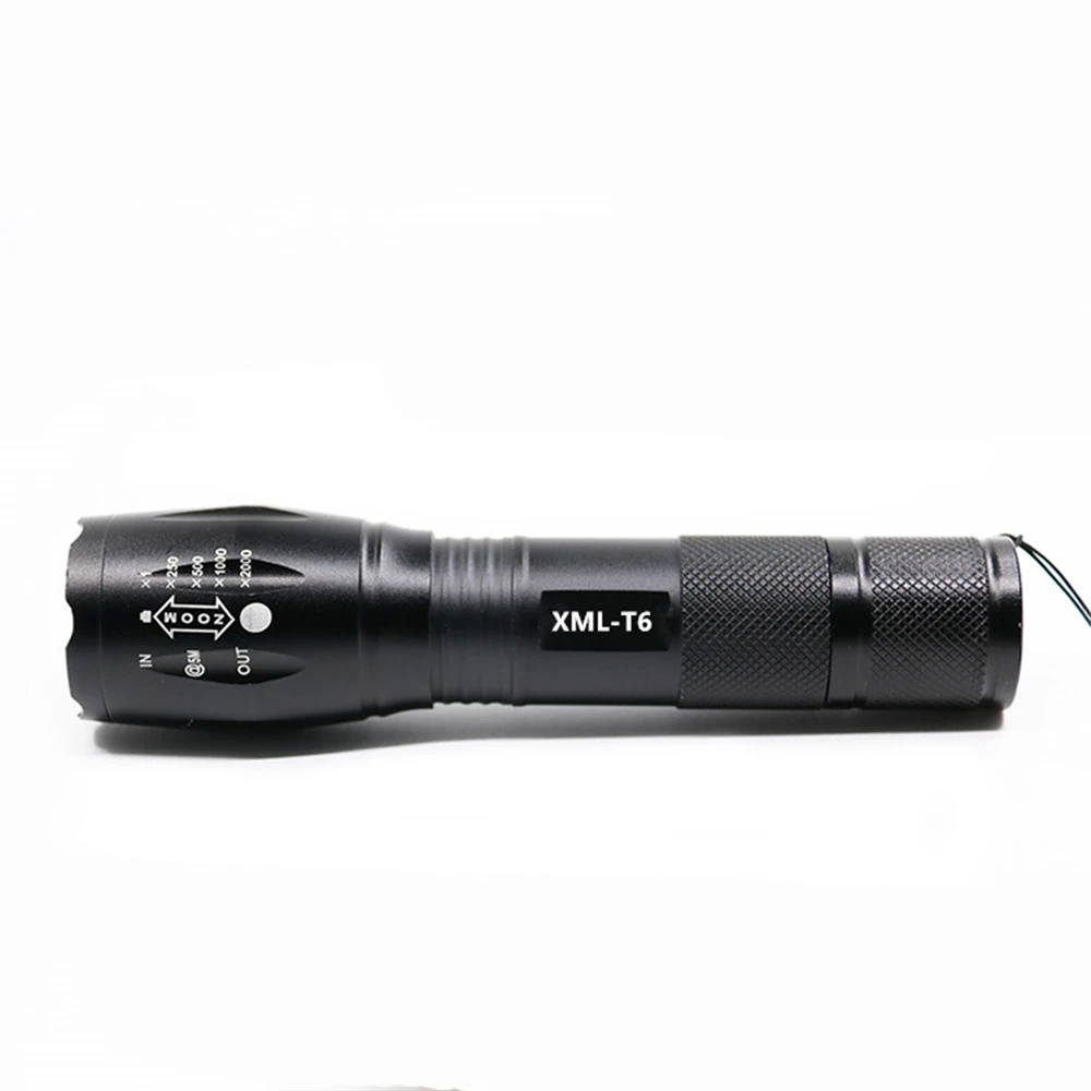 Rechargeable WaterProof Portable Multi-functional T6 LED 4 Mode Flashlight+18650 Battery+Charger for Outdoor Camp/Road Lighting
Rechargeable WaterProof Portable Multi-functional T6 LED 4 Mode Flashlight+18650 Battery+Charger for Outdoor Camp/Road Lighting