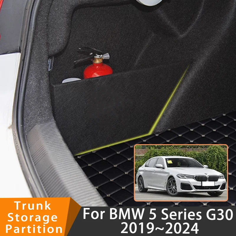 Auto Accessories For BMW 5 Series G30 2019~2024 2020 2021 Car Organizer Trunk Side Partition Trunk Interior Storage Box Parts
Auto Accessories For BMW 5 Series G30 2019~2024 2020 2021 Car Organizer Trunk Side Partition Trunk Interior Storage Box Parts