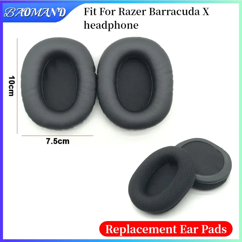 Ear pads for Razer Barracuda X Gaming Headset earpads Headphones memory foam Earpads Protein Leather
Ear pads for Razer Barracuda X Gaming Headset earpads Headphones memory foam Earpads Protein Leather