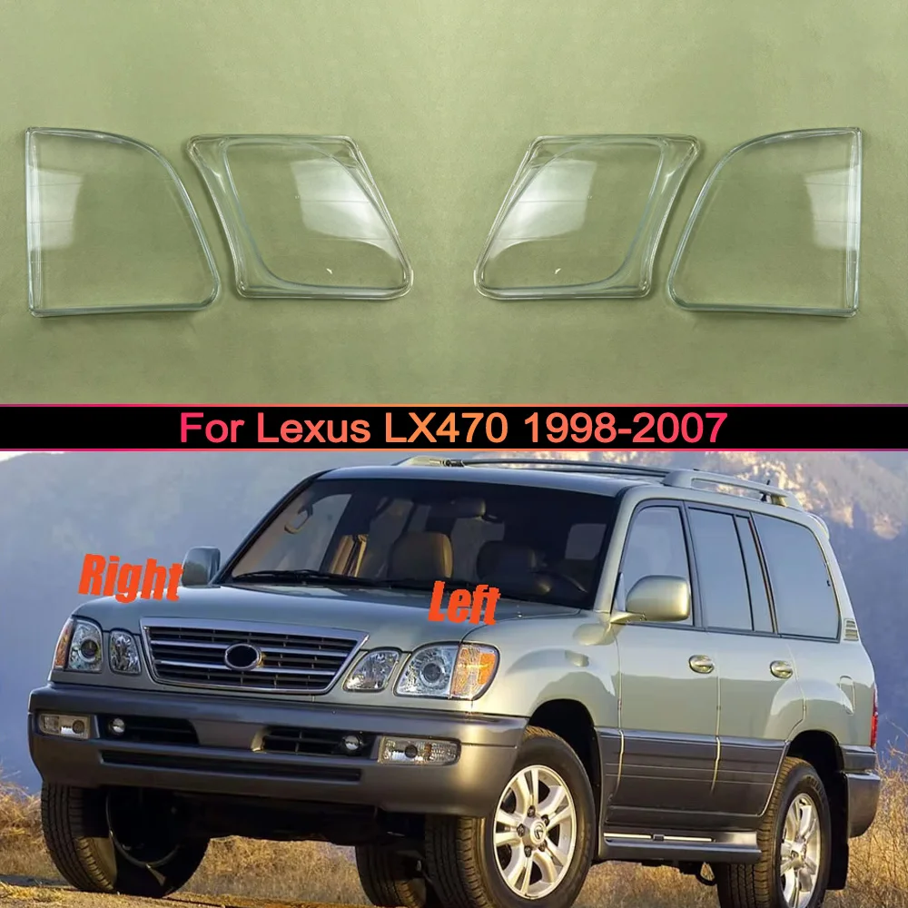 For Lexus 1998 1999 2000 2001 2002 2003-2007 LX470 Front Headlight Cover Headlamps Transparent Shell Lens Case
For Lexus 1998 1999 2000 2001 2002 2003-2007 LX470 Front Headlight Cover Headlamps Transparent Shell Lens Case