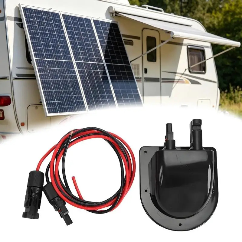 02DE RVs Solar Cable Entry Gland Box ABS Junction Box Solar Connector for Campers Solar Panel Wiring Setup
02DE RVs Solar Cable Entry Gland Box ABS Junction Box Solar Connector for Campers Solar Panel Wiring Setup