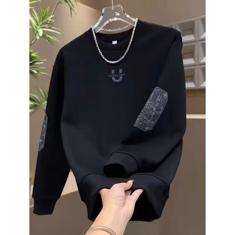 Мужская осенне-зимняя толстовка с вышивкой на флисовой подкладке, утепленная, молодежная, модная, свободного кроя, с капюшоном, пуловер
Мужская осенне-зимняя толстовка с вышивкой на флисовой подкладке, утепленная, молодежная, модная, свободного кроя, с капюшоном, пуловер