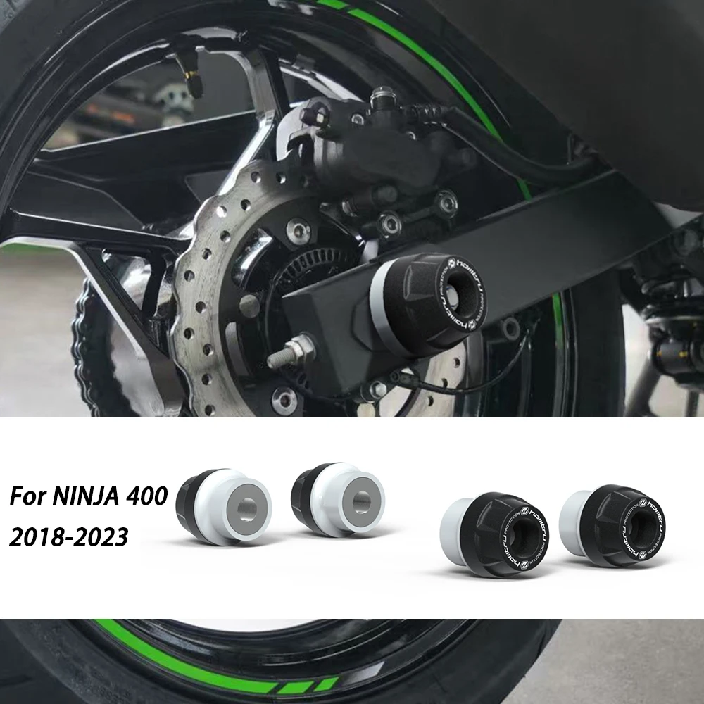 Rear Front Axle Fork Crash Slider For Kawasaki NINJA 400 ninja 400 2018-2023 Motorcycle Wheel Protector
Rear Front Axle Fork Crash Slider For Kawasaki NINJA 400 ninja 400 2018-2023 Motorcycle Wheel Protector