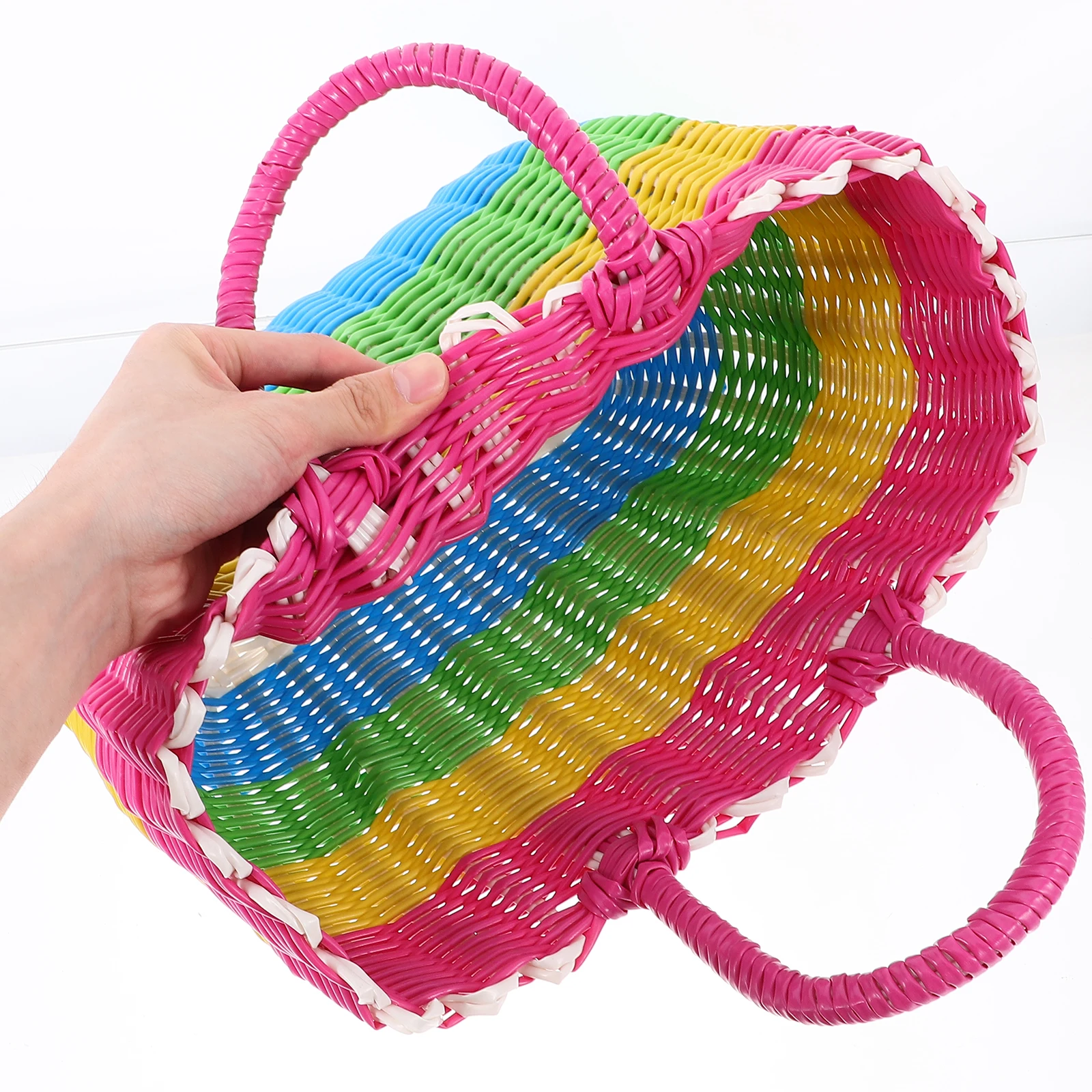 Woven Basket for Home Storage H Woven Shopping Picnic Baskets Rustic Fruit Vegetable Kitchen Carry H Plastic Long
Woven Basket for Home Storage H Woven Shopping Picnic Baskets Rustic Fruit Vegetable Kitchen Carry H Plastic Long