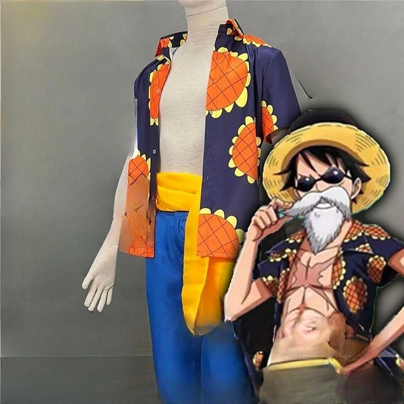 Anime Cosplay Costume Straw Hat Boy Wano Kuni Country Summer Sunflower Printed Shirt Men Halloween Party Suit
Anime Cosplay Costume Straw Hat Boy Wano Kuni Country Summer Sunflower Printed Shirt Men Halloween Party Suit