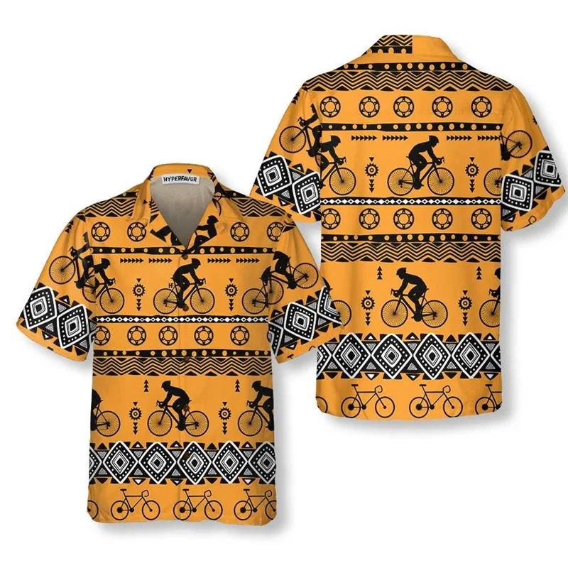 Men's Bicycle & Tropical Print Hawaiian Shirt Cyclist Graphic Short Sleeve Button Down Aloha Shirt Summer Bike Lover Beach Shirt
Men's Bicycle & Tropical Print Hawaiian Shirt Cyclist Graphic Short Sleeve Button Down Aloha Shirt Summer Bike Lover Beach Shirt